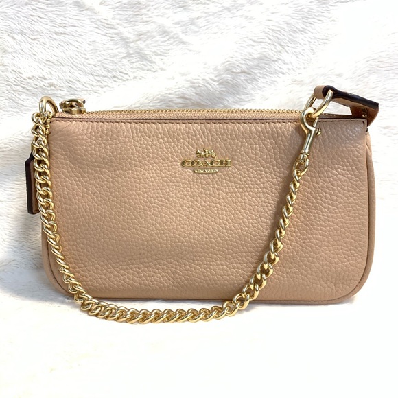 pale pink coach bag